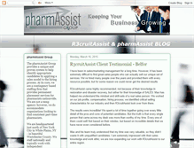 Tablet Screenshot of pharmassistgroup.com